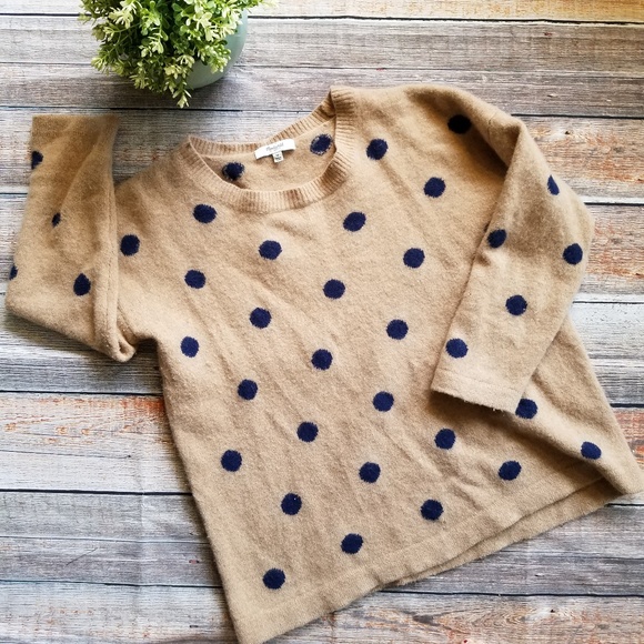 Madewell Sweaters - Madewell | Merino Wool Polka Dot Sweater